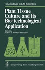 Cover: Plant Tissue Culture and Its Bio-technological Application - Springer