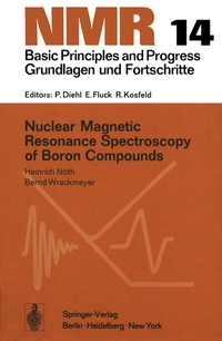 Abbildung von: Nuclear Magnetic Resonance Spectroscopy of Boron Compounds - Springer