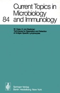 Cover: Current Topics in Microbiology and Immunology - Springer