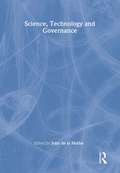 Cover: Science, Technology and Global Governance - Routledge