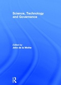 Cover: Science, Technology and Global Governance - Routledge