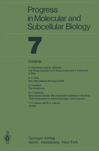 Enlarge image Cover: Progress In Molecular and Subcellular Biology - Springer
