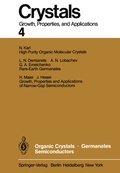Cover: Organic Crystals Germanates Semiconductors - Springer