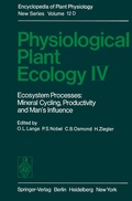 Cover: Physiological Plant Ecology IV - Springer