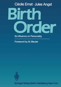 Cover: Birth Order - Springer