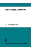 Cover: Atmospheric Chemistry - Springer