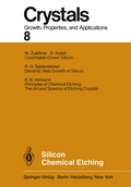 Cover: Silicon Chemical Etching - Springer