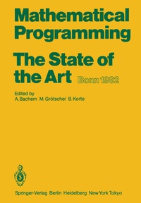 Abbildung von: Mathematical Programming The State of the Art - Springer