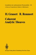 Cover: Coherent Analytic Sheaves - Springer