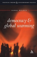 Cover: Democracy and Global Warming - Continuum International Publishing Group Ltd.