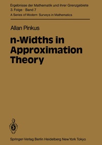 Abbildung von: n-Widths in Approximation Theory - Springer