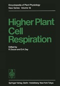 Cover: Higher Plant Cell Respiration - Springer
