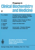 Cover: Oncogenes and Human Cancer Blood Groups in Cancer Copper and Inflammation Human Insulin - Springer