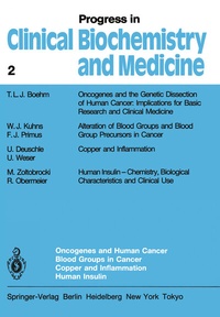 Abbildung von: Oncogenes and Human Cancer Blood Groups in Cancer Copper and Inflammation Human Insulin - Springer
