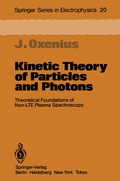 Cover: Kinetic Theory of Particles and Photons - Springer