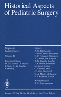 Cover: Historical Aspects of Pediatric Surgery - Springer