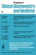 Cover: Metabolic Control in Diabetes Mellitus Beta Adrenoceptor Blocking Drugs NMR Analysis of Cancer Cells Immunoassay in the Clinical Laboratory Cyclosporine - Springer