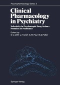 Cover: Clinical Pharmacology in Psychiatry - Springer