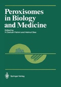 Cover: Peroxisomes in Biology and Medicine - Springer
