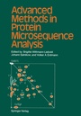 Cover: Advanced Methods in Protein Microsequence Analysis - Springer