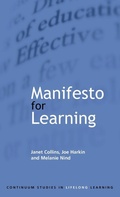 Cover: Manifesto for Learning - Continuum International Publishing Group Ltd.