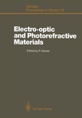 Cover: Electro-optic and Photorefractive Materials - Springer