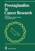 Cover: Prostaglandins in Cancer Research - Springer