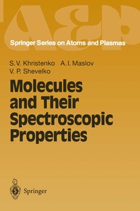 Enlarge image Cover: Molecules and Their Spectroscopic Properties - Springer