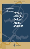 Cover: Physics of Highly Excited Atoms and Ions - Springer