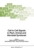 Cover: Cell to Cell Signals in Plant, Animal and Microbial Symbiosis - Springer