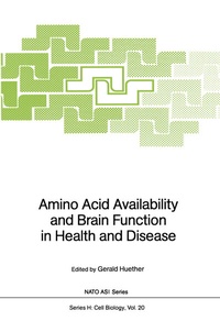 Abbildung von: Amino Acid Availability and Brain Function in Health and Disease - Springer