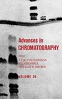 Cover: Advances in Chromatography - CRC Press