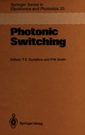 Cover: Photonic Switching - Springer