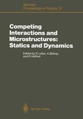 Cover: Competing Interactions and Microstructures: Statics and Dynamics - Springer