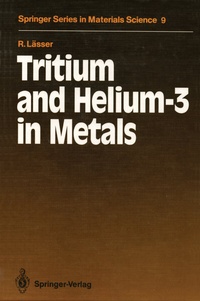 Abbildung von: Tritium and Helium-3 in Metals - Springer