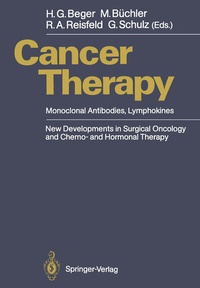Enlarge image Cover: Cancer Therapy - Springer