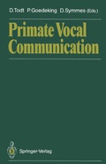 Cover: Primate Vocal Communication - Springer