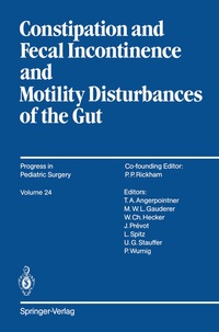 Abbildung von: Constipation and Fecal Incontinence and Motility Disturbances of the Gut - Springer