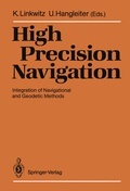 Cover: High Precision Navigation - Springer