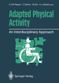Cover: Adapted Physical Activity - Springer