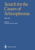 Cover: Search for the Causes of Schizophrenia - Springer