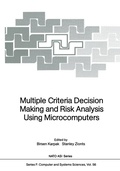 Cover: Multiple Criteria Decision Making and Risk Analysis Using Microcomputers - Springer