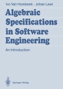 Cover: Algebraic Specifications in Software Engineering - Springer