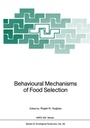 Cover: Behavioural Mechanisms of Food Selection - Springer
