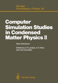 Cover: Computer Simulation Studies in Condensed Matter Physics II - Springer