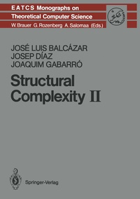 Abbildung von: Structural Complexity II - Springer