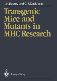 Abbildung von: Transgenic Mice and Mutants in MHC Research - Springer