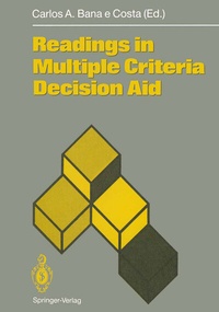 Abbildung von: Readings in Multiple Criteria Decision Aid - Springer