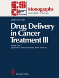 Cover: Drug Delivery in Cancer Treatment III - Springer