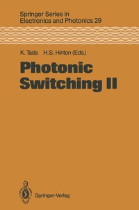 Enlarge image Cover: Photonic Switching II - Springer
